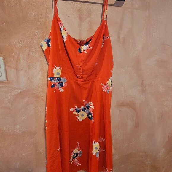 Modcloth floral sundress size 14 - Picture 1 of 4